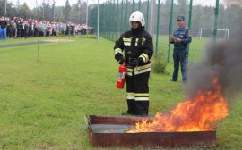 Противопожарная тренировка по эвакуации сотрудников и посетителей на случай пожара прошла в Управлении Росреестра по ХМАО – Югре